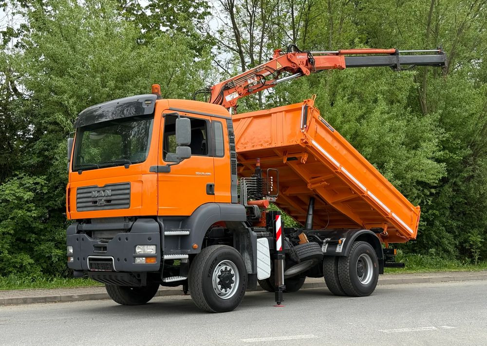 MAN * MAN 18 480 * KIPER WYWROTKA * 4x4 * HDS ATLAS 85* STAN BARDZO DOBRY * Sprowadzony - Truk jungkit: gambar 1 MAN * MAN 18 480 * KIPER WYWROTKA * 4x4 * HDS ATLAS 85* STAN BARDZO DOBRY * Sprowadzony - Truk jungkit: gambar 1