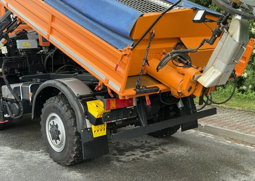 Truk jungkit MAN * MAN LE 10.220 *Kiper Wywrotka * 4x4 * Pług Piaskarka * Zimowe Utrzymanie * Sprowadzony * HDS MKG *: gambar 14