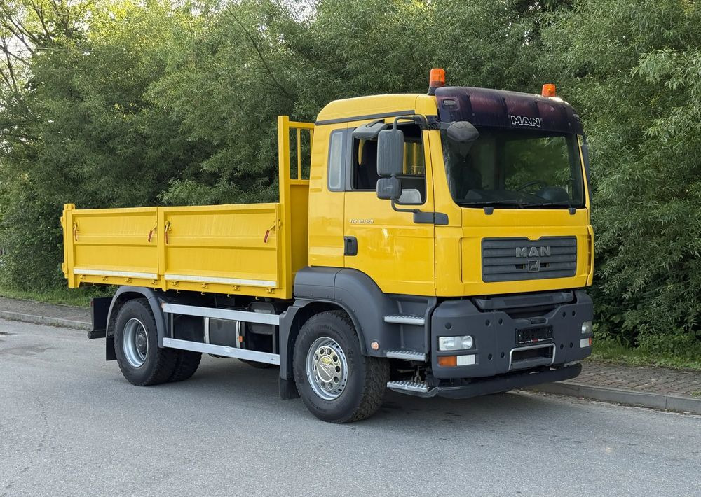 MAN * MAN TGA 18-320 * Kiper Wywrotka * 4x2 * Kran * Sprowadzony* Bardzo Dobry Stan - Truk jungkit: gambar 2 MAN * MAN TGA 18-320 * Kiper Wywrotka * 4x2 * Kran * Sprowadzony* Bardzo Dobry Stan - Truk jungkit: gambar 2