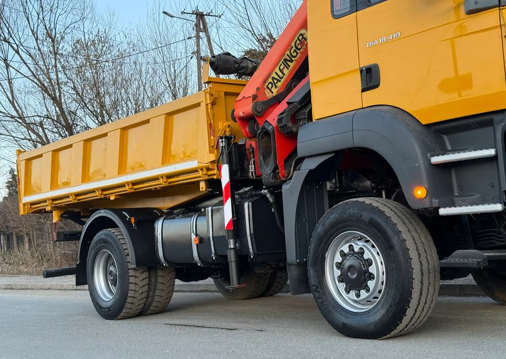 MAN * MAN TGA 18-410 * KIPER WYWROTKA * 4x4 * HDS Palfinger PK16500* Sprowadzony* Bardzo Dobry Stan * - Truk jungkit: gambar 5 MAN * MAN TGA 18-410 * KIPER WYWROTKA * 4x4 * HDS Palfinger PK16500* Sprowadzony* Bardzo Dobry Stan * - Truk jungkit: gambar 5