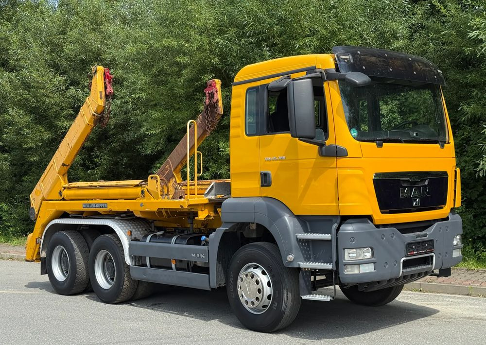 MAN * Sprowadzony * MAN TGS * 6x4 * Bramowiec * Bardzo Dobry Stan * Meiller Kiper * - Truk skip loader: gambar 3 MAN * Sprowadzony * MAN TGS * 6x4 * Bramowiec * Bardzo Dobry Stan * Meiller Kiper * - Truk skip loader: gambar 3