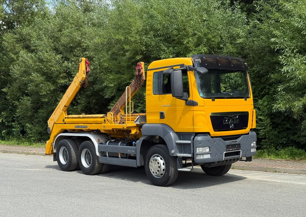 MAN * Sprowadzony * MAN TGS * 6x4 * Bramowiec * Bardzo Dobry Stan * Meiller Kiper * - Truk skip loader: gambar 2 MAN * Sprowadzony * MAN TGS * 6x4 * Bramowiec * Bardzo Dobry Stan * Meiller Kiper * - Truk skip loader: gambar 2