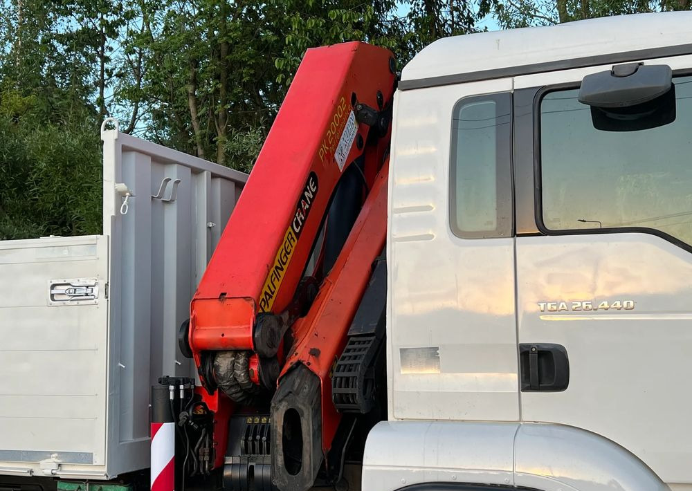 MAN * TGA 26-440 * 4x6 Hydrodrive * HDS Palfinger PK 20002 * Bardzo Dobry Stan - Truk derek, Truk flatbed: gambar 3 MAN * TGA 26-440 * 4x6 Hydrodrive * HDS Palfinger PK 20002 * Bardzo Dobry Stan - Truk derek, Truk flatbed: gambar 3