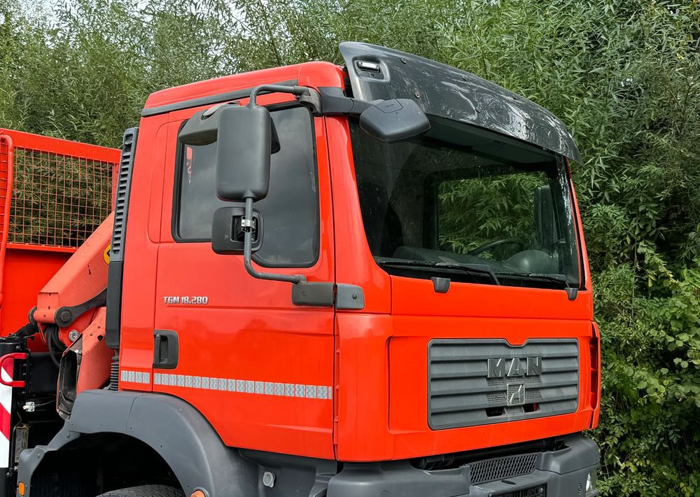 MAN * TGM 18-280 MAN 4x4 HDS Palfinger PK10500 * Kiper Wywrotka * Bardzo Dobry Stan - Truk jungkit: gambar 4 MAN * TGM 18-280 MAN 4x4 HDS Palfinger PK10500 * Kiper Wywrotka * Bardzo Dobry Stan - Truk jungkit: gambar 4