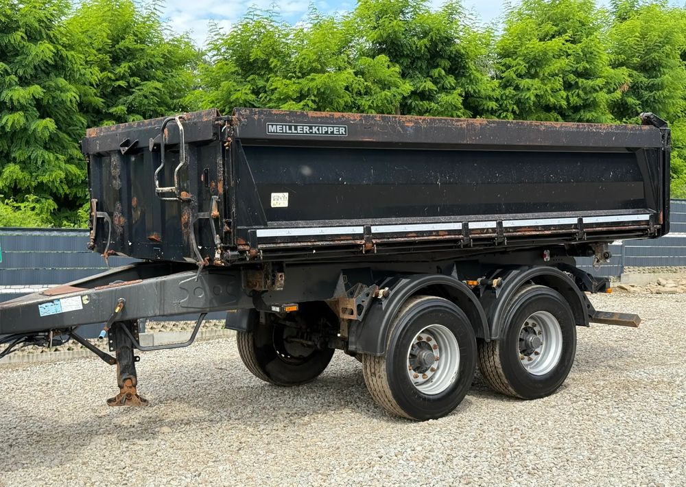 Meiller * Przyczepa Tandem * Meiller Mzda * Kiper Wywrotka x3 * Stan Idealny - Trailer jungkit: gambar 1 Meiller * Przyczepa Tandem * Meiller Mzda * Kiper Wywrotka x3 * Stan Idealny - Trailer jungkit: gambar 1