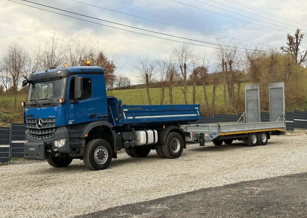 Mercedes-Benz * Arocs * 4X4 * JAK NOWY * Wywrotka Kiper Meiller+ Przyczepa * Zestaw Sprowadzony * 80.700 km Oryginalnie * Mercedes - Truk jungkit: gambar 2 Mercedes-Benz * Arocs * 4X4 * JAK NOWY * Wywrotka Kiper Meiller+ Przyczepa * Zestaw Sprowadzony * 80.700 km Oryginalnie * Mercedes - Truk jungkit: gambar 2