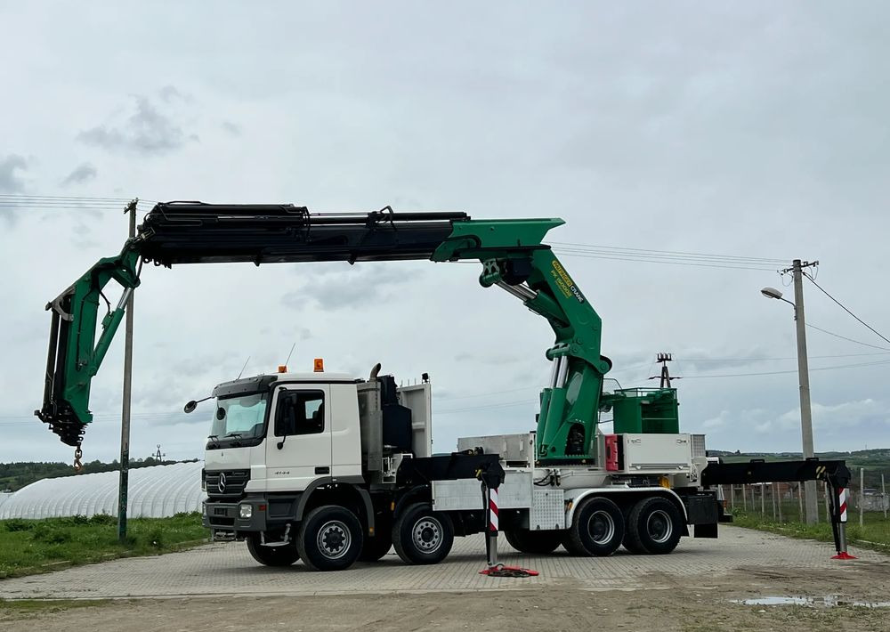 Mercedes-Benz * HDS Palfinger 150002 + FLY JIB PJ 170 * Mercedes Actros 8x6 * Dźwig * 40 TON * Wyciągarka * 35 Metrów * Kosz * - Truk derek: gambar 1 Mercedes-Benz * HDS Palfinger 150002 + FLY JIB PJ 170 * Mercedes Actros 8x6 * Dźwig * 40 TON * Wyciągarka * 35 Metrów * Kosz * - Truk derek: gambar 1