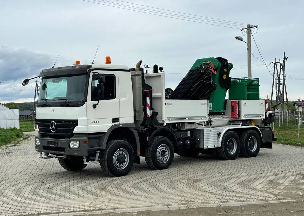 Mercedes-Benz * HDS Palfinger 150002 + FLY JIB PJ 170 * Mercedes Actros 8x6 * Dźwig * 40 TON * Wyciągarka * 35 Metrów * Kosz * - Truk derek: gambar 2 Mercedes-Benz * HDS Palfinger 150002 + FLY JIB PJ 170 * Mercedes Actros 8x6 * Dźwig * 40 TON * Wyciągarka * 35 Metrów * Kosz * - Truk derek: gambar 2