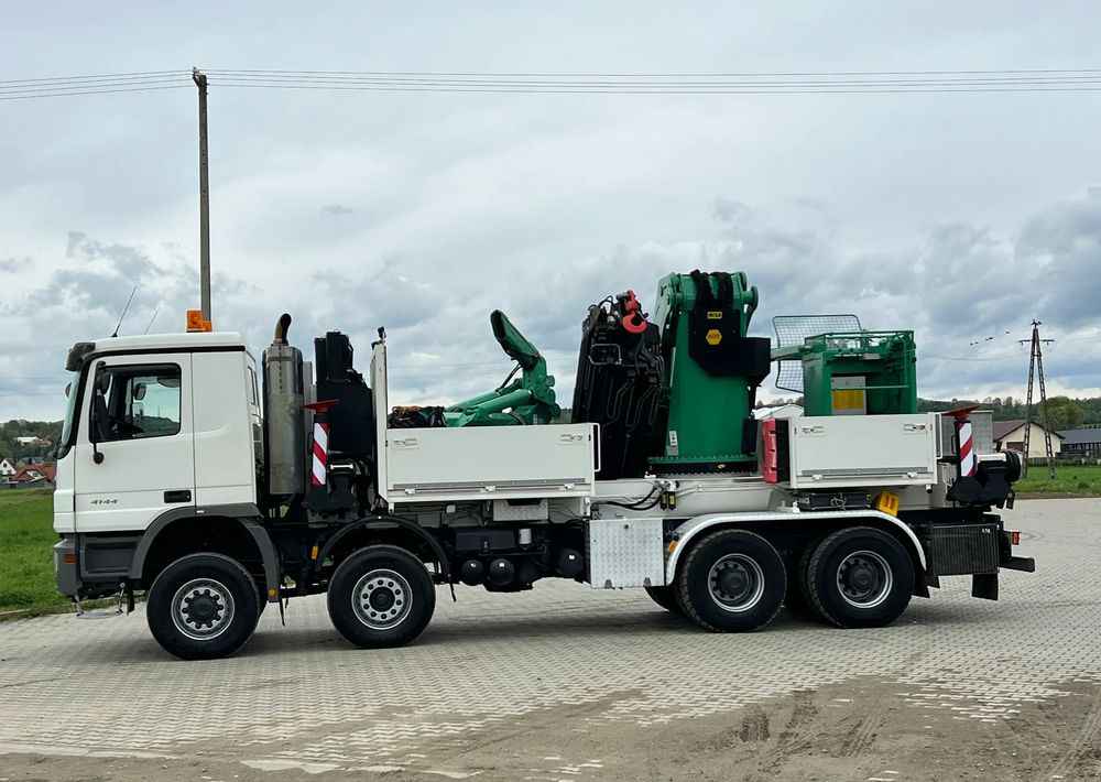 Mercedes-Benz * Mercedes 8x6 Actros 4144 * HDS Palfinger 150002 + FLY JIB PJ 170 * Dźwig * 40 TON * Wyciągarka * 35 Metrów * Kosz * - Truk derek: gambar 3 Mercedes-Benz * Mercedes 8x6 Actros 4144 * HDS Palfinger 150002 + FLY JIB PJ 170 * Dźwig * 40 TON * Wyciągarka * 35 Metrów * Kosz * - Truk derek: gambar 3
