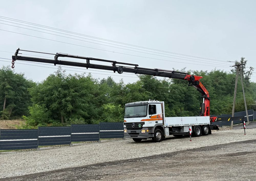 Mercedes-Benz * Mercedes Actros * KRAN HDS Palfinger PK 44002 Performance * Sprowadzony * Stan Perfekcyjny * - Truk flatbed, Truk derek: gambar 1 Mercedes-Benz * Mercedes Actros * KRAN HDS Palfinger PK 44002 Performance * Sprowadzony * Stan Perfekcyjny * - Truk flatbed, Truk derek: gambar 1