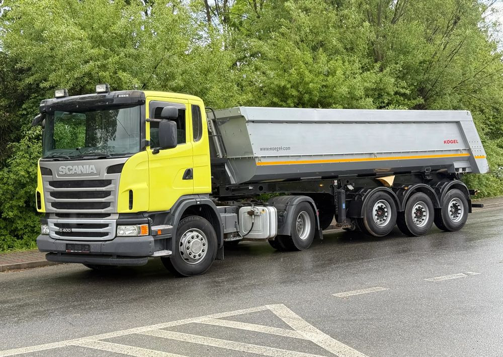 Scania * Zestaw * Scania G400 + Naczepa Kogel Kiper Wywrotka * Sprowadzony * Bardzo Dobry Stan * - Truk jungkit: gambar 3 Scania * Zestaw * Scania G400 + Naczepa Kogel Kiper Wywrotka * Sprowadzony * Bardzo Dobry Stan * - Truk jungkit: gambar 3