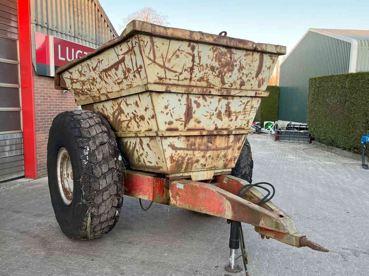 Gronddumper, zandkipper, enkelas, landbouwtransport - Trailer jungkit pertanian/ Tempat sampah: gambar 3 Gronddumper, zandkipper, enkelas, landbouwtransport - Trailer jungkit pertanian/ Tempat sampah: gambar 3