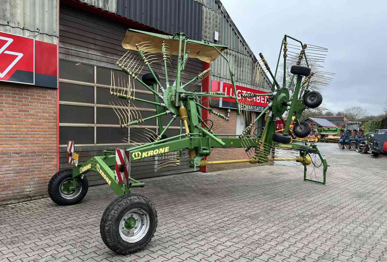 Krone Swadro 807 Hark, Rugger, Zwiller, Rake, Zijafleg weidebouwmachines - Tedder/ Menyapu: gambar 2 Krone Swadro 807 Hark, Rugger, Zwiller, Rake, Zijafleg weidebouwmachines - Tedder/ Menyapu: gambar 2