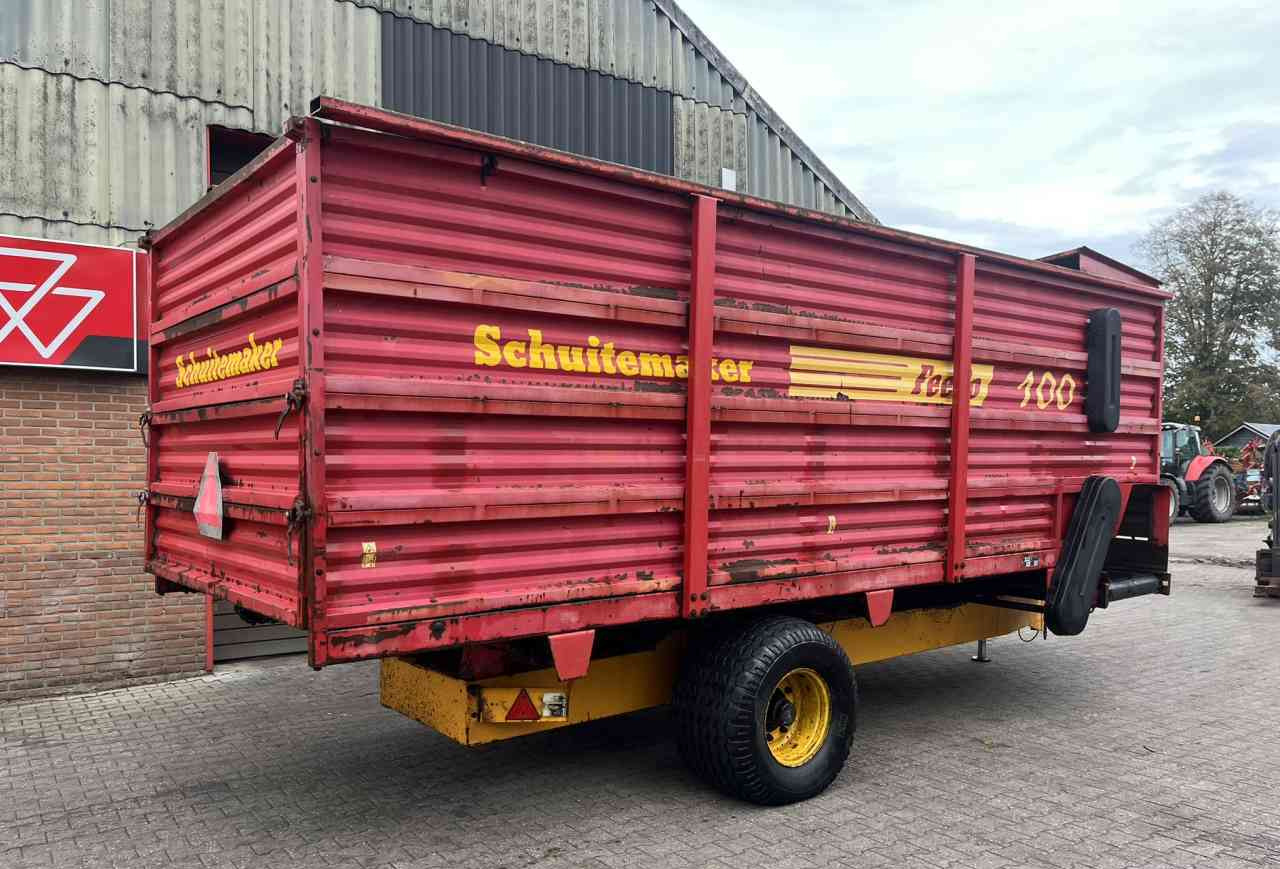 Schuitemaker Feedo 100 Voerdoseerwagen, voerwagen, blokkenwagen, voermachines - Trailer jungkit pertanian/ Tempat sampah: gambar 5 Schuitemaker Feedo 100 Voerdoseerwagen, voerwagen, blokkenwagen, voermachines - Trailer jungkit pertanian/ Tempat sampah: gambar 5