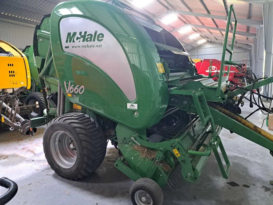 Mchale V660 - Baler bulat: gambar 2 Mchale V660 - Baler bulat: gambar 2