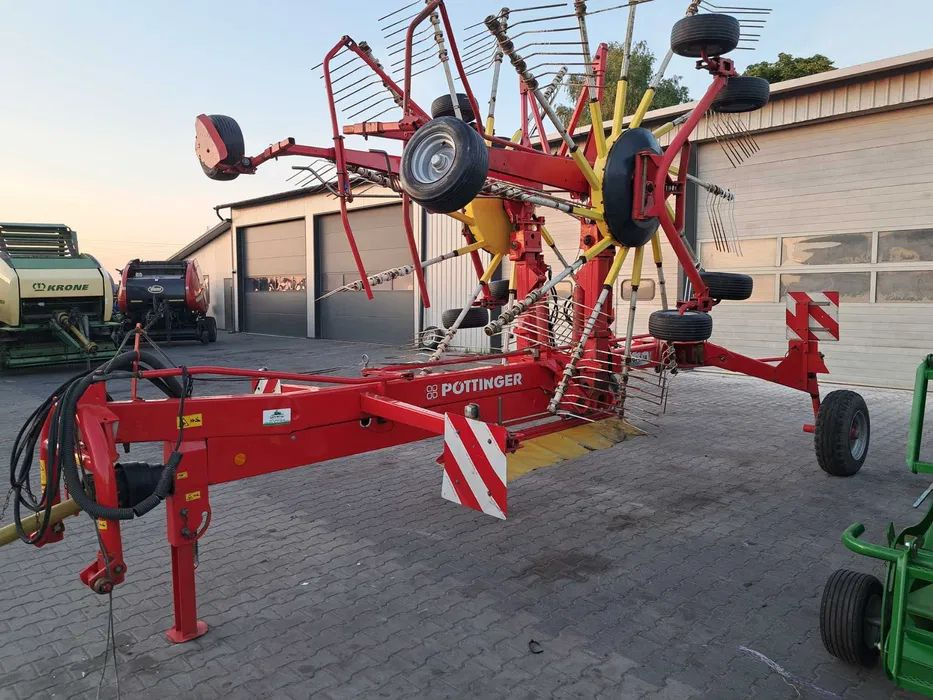 Zgrabiarka Pottinger EUROTOP 771A jak nowa 100% oryginał - Tedder/ Menyapu: gambar 1 Zgrabiarka Pottinger EUROTOP 771A jak nowa 100% oryginał - Tedder/ Menyapu: gambar 1