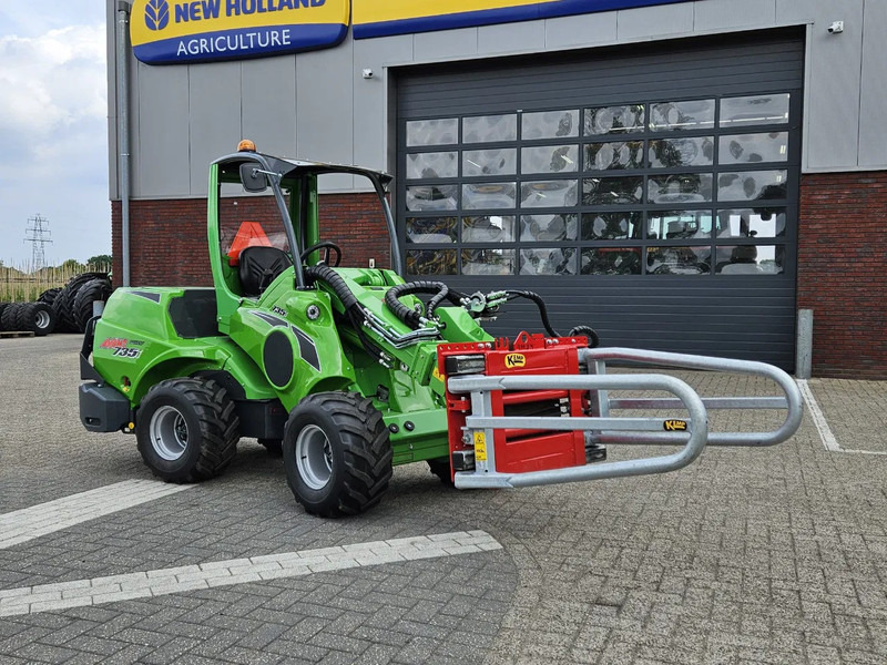 Avant Mini-shovel 735i Rental met Kemp balenklem - Track loader yang ringkas: gambar 1 Avant Mini-shovel 735i Rental met Kemp balenklem - Track loader yang ringkas: gambar 1