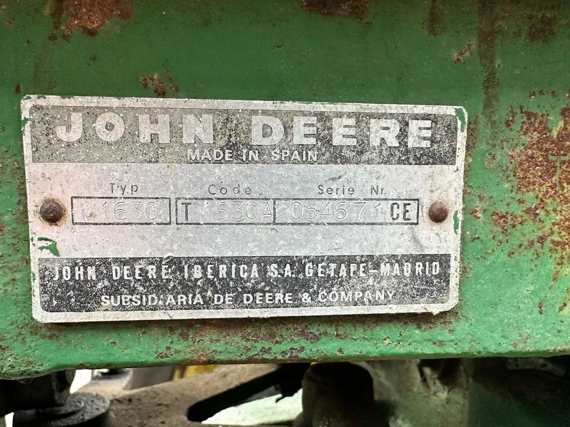 Traktor John Deere 1630 2-wd: gambar 19