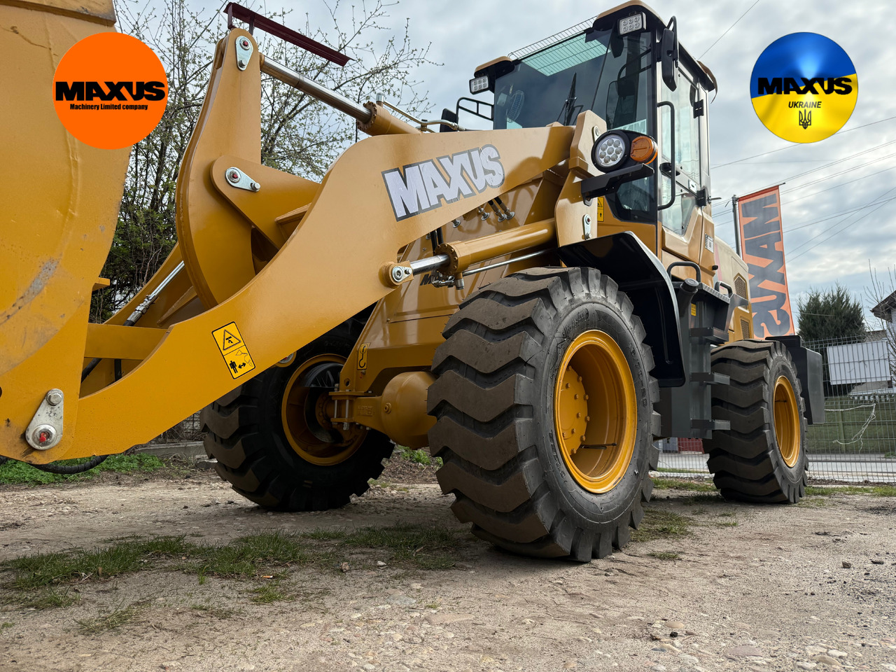 Wheel loader baru Maxus Radlader Krokodil 102 PS: gambar 1