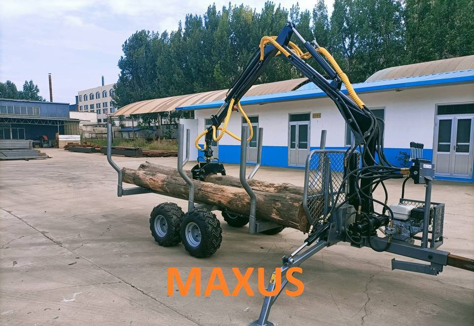 NEW MAXUS 3T Forest Trailer 3.8m Crane Warranty | НОВА лісова прицепа 3Т Кран 3,8м MAXUS Гарантія - Trailer kehutanan: gambar 1 NEW MAXUS 3T Forest Trailer 3.8m Crane Warranty | НОВА лісова прицепа 3Т Кран 3,8м MAXUS Гарантія - Trailer kehutanan: gambar 1