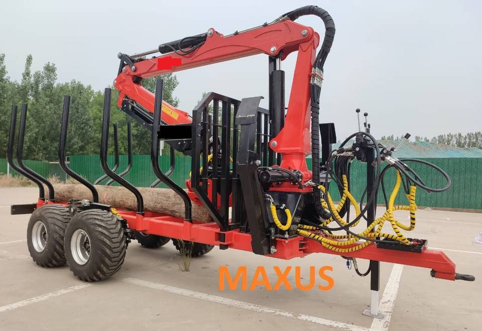 NEW MAXUS 6 TON Trailer + Crane 4.2 m Warranty | НОВА прицепа 6 ТОН + Кран 4,2 м MAXUS Гарантія - Trailer kehutanan: gambar 4 NEW MAXUS 6 TON Trailer + Crane 4.2 m Warranty | НОВА прицепа 6 ТОН + Кран 4,2 м MAXUS Гарантія - Trailer kehutanan: gambar 4