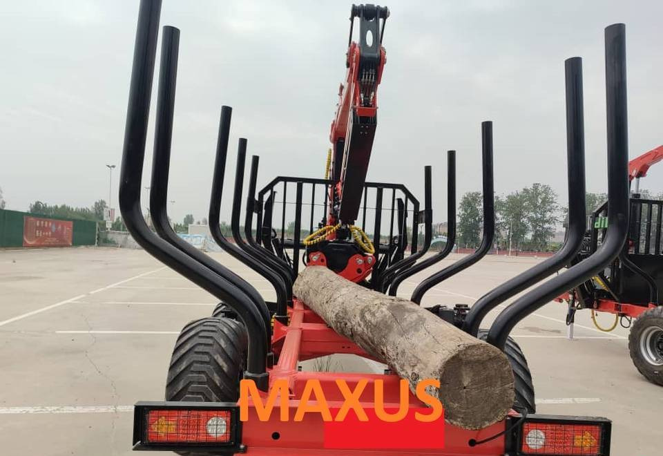 NEW MAXUS 6 TON Trailer + Crane 4.2 m Warranty | НОВА прицепа 6 ТОН + Кран 4,2 м MAXUS Гарантія - Trailer kehutanan: gambar 1 NEW MAXUS 6 TON Trailer + Crane 4.2 m Warranty | НОВА прицепа 6 ТОН + Кран 4,2 м MAXUS Гарантія - Trailer kehutanan: gambar 1