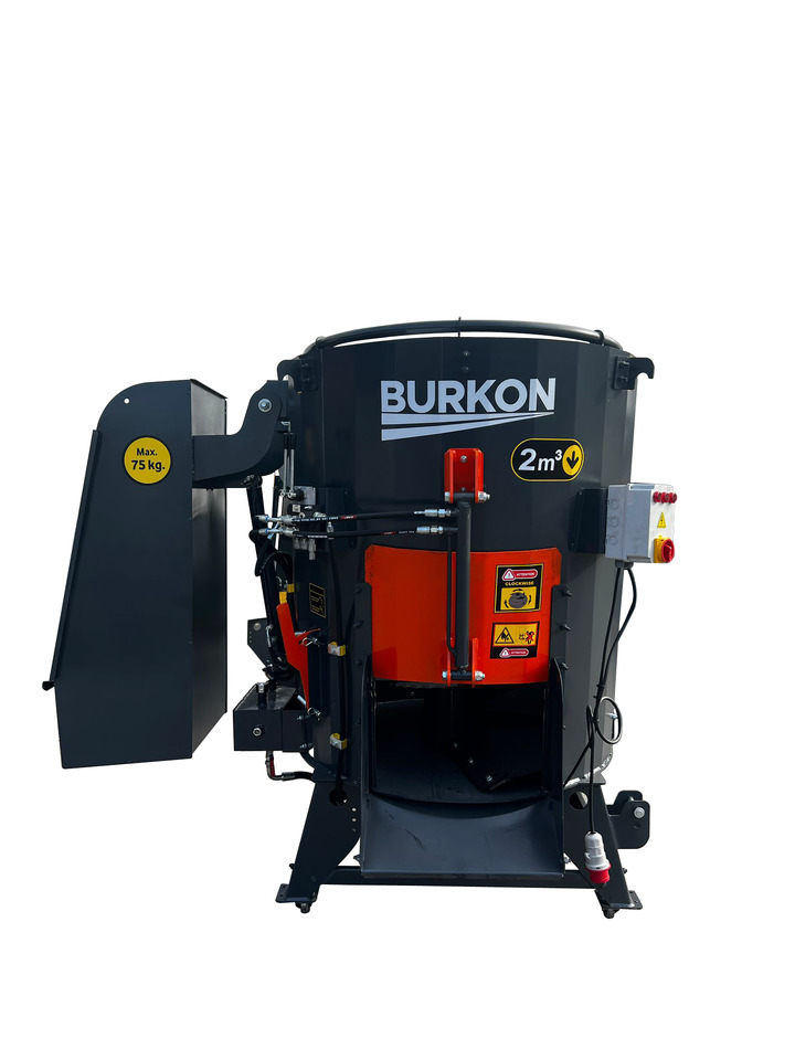 Burkon 2m3 Sabit Elektrikli Ve Kepçeli (380V) Dikey Yem Karma Makinesi - Mixer-pengumpan: gambar 1 Burkon 2m3 Sabit Elektrikli Ve Kepçeli (380V) Dikey Yem Karma Makinesi - Mixer-pengumpan: gambar 1