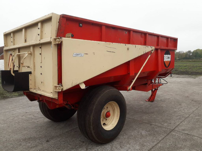 Beco S800 landbouwkipper, Kiepwagen - Trailer pertanian: gambar 2 Beco S800 landbouwkipper, Kiepwagen - Trailer pertanian: gambar 2