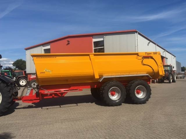 Jako Tiger 180 Landbouwkipper, Kiepwagen - Trailer jungkit pertanian/ Tempat sampah: gambar 1 Jako Tiger 180 Landbouwkipper, Kiepwagen - Trailer jungkit pertanian/ Tempat sampah: gambar 1