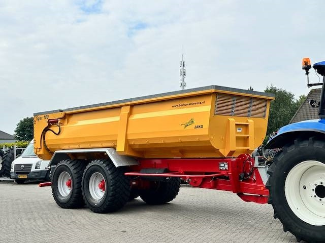 Jako Tiger 180 landbouwkipper. Nieuw! direct leverbaar! - Trailer jungkit pertanian/ Tempat sampah: gambar 4 Jako Tiger 180 landbouwkipper. Nieuw! direct leverbaar! - Trailer jungkit pertanian/ Tempat sampah: gambar 4