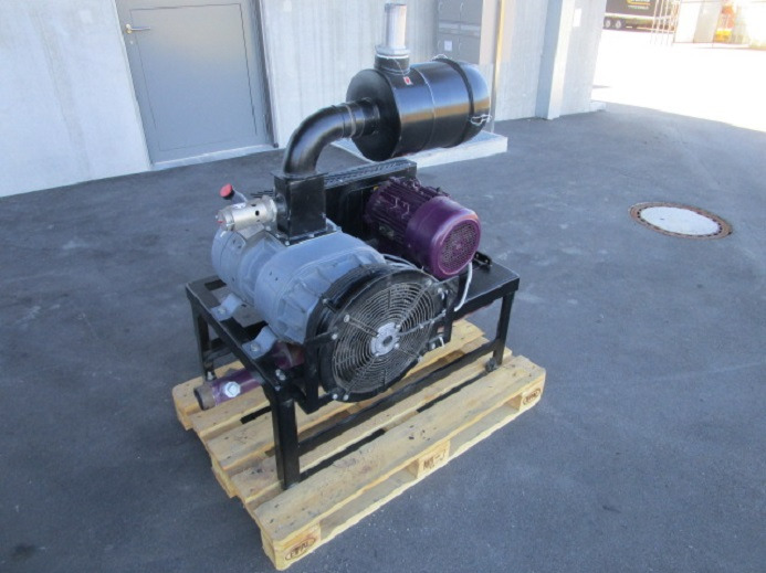 BARRATI VAKUUMPUMPE MIT GESTELL MIT ANSAUGFILTER UND SCHALLDÄMPFER - Mesin pengemas: gambar 2 BARRATI VAKUUMPUMPE MIT GESTELL MIT ANSAUGFILTER UND SCHALLDÄMPFER - Mesin pengemas: gambar 2