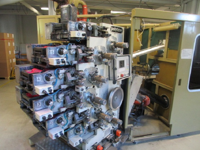 BECHERDRUCKMASCHINE POLYTYPE BDM65 - Mesin pengemas: gambar 2 BECHERDRUCKMASCHINE POLYTYPE BDM65 - Mesin pengemas: gambar 2