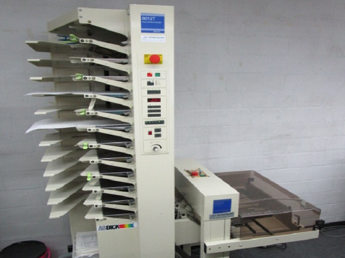 Mesin percetakan C.P BOURG 10912/4 MIT STICHER 8002T: gambar 1