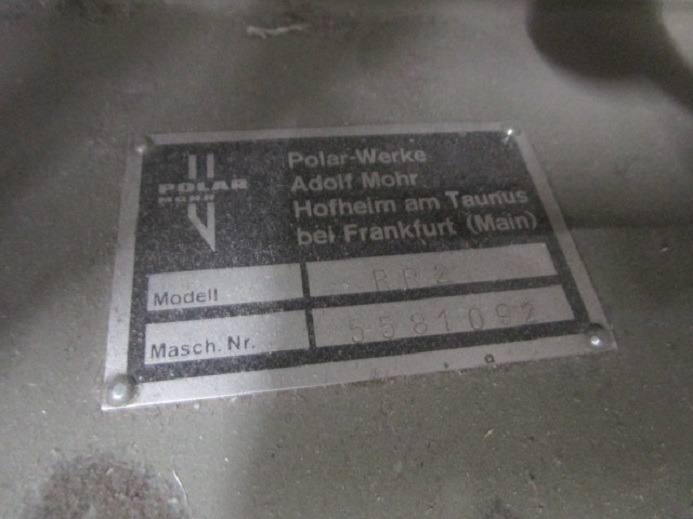 RÜTTLER POLAR RB2 - Mesin percetakan: gambar 4 RÜTTLER POLAR RB2 - Mesin percetakan: gambar 4