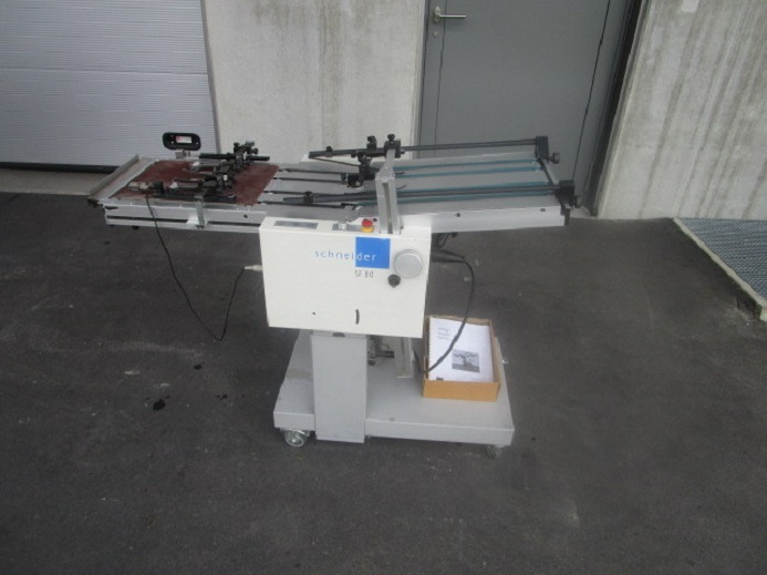SCHNEIDER SF-80 - Mesin percetakan: gambar 2 SCHNEIDER SF-80 - Mesin percetakan: gambar 2