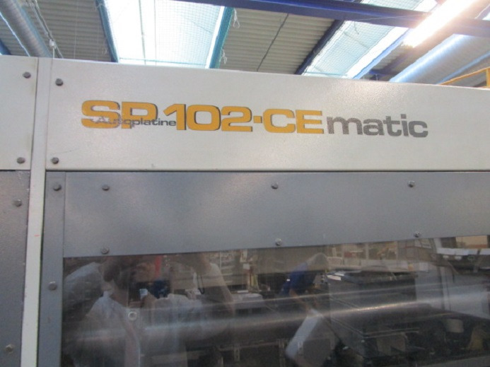 STANZMASCHINE BOBST AUTOPLATINE SP 102-CE - Mesin percetakan: gambar 3 STANZMASCHINE BOBST AUTOPLATINE SP 102-CE - Mesin percetakan: gambar 3