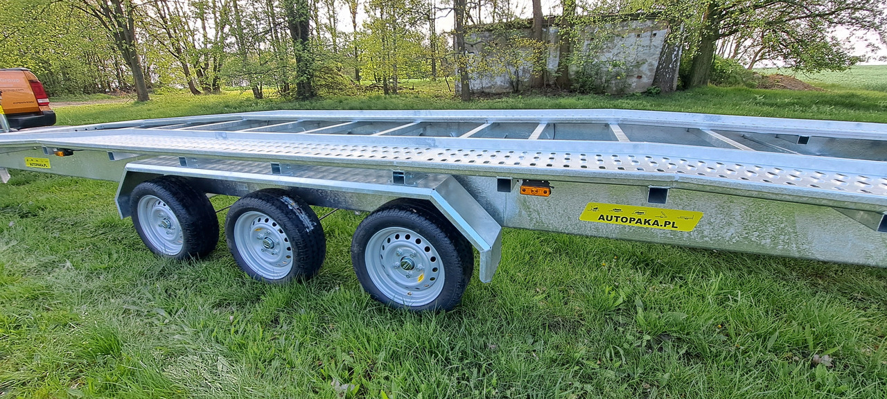 LAWETA Z NAJAZDAMI NA 2 AUTA 8,5x2M DMC 3500, 3 OSIE / CAR TRANSPORTER WITH RAMPS FOR 2 CARS 8.5x2M DMC 3500, 3 AXLES - Trailer autotransporter: gambar 5 LAWETA Z NAJAZDAMI NA 2 AUTA 8,5x2M DMC 3500, 3 OSIE / CAR TRANSPORTER WITH RAMPS FOR 2 CARS 8.5x2M DMC 3500, 3 AXLES - Trailer autotransporter: gambar 5