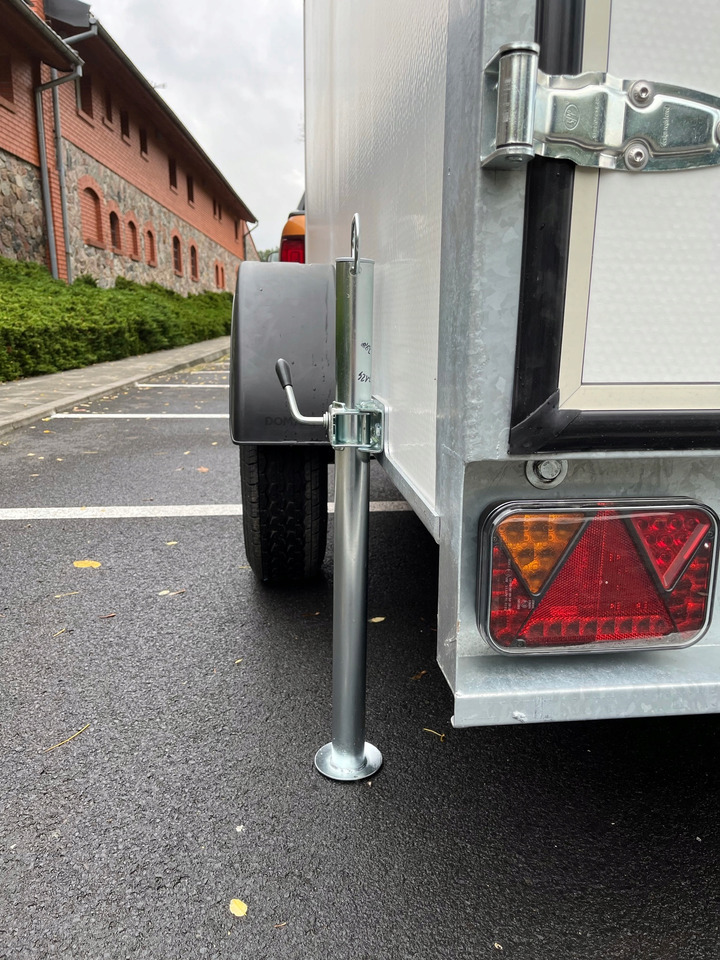 Trailer kotak tertutup baru PRZYCZEPA KONTENER CARGO BOX 2,6 x 1,5 ZABUDOWANA / CARGO CONTAINER TRAILER BOX 2.6 x 1.5 ENCLOSED: gambar 8