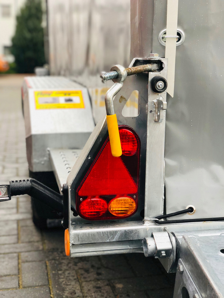 PRZYCZEPA LAWETA DO MINIKOPARKI ŻURAWIA Z PLANDEKĄ / MINI EXCAVATOR CRANE TRANSPORTER TRAILER WITH TARPAULIN - Trailer untuk mesin konstruksi: gambar 5 PRZYCZEPA LAWETA DO MINIKOPARKI ŻURAWIA Z PLANDEKĄ / MINI EXCAVATOR CRANE TRANSPORTER TRAILER WITH TARPAULIN - Trailer untuk mesin konstruksi: gambar 5