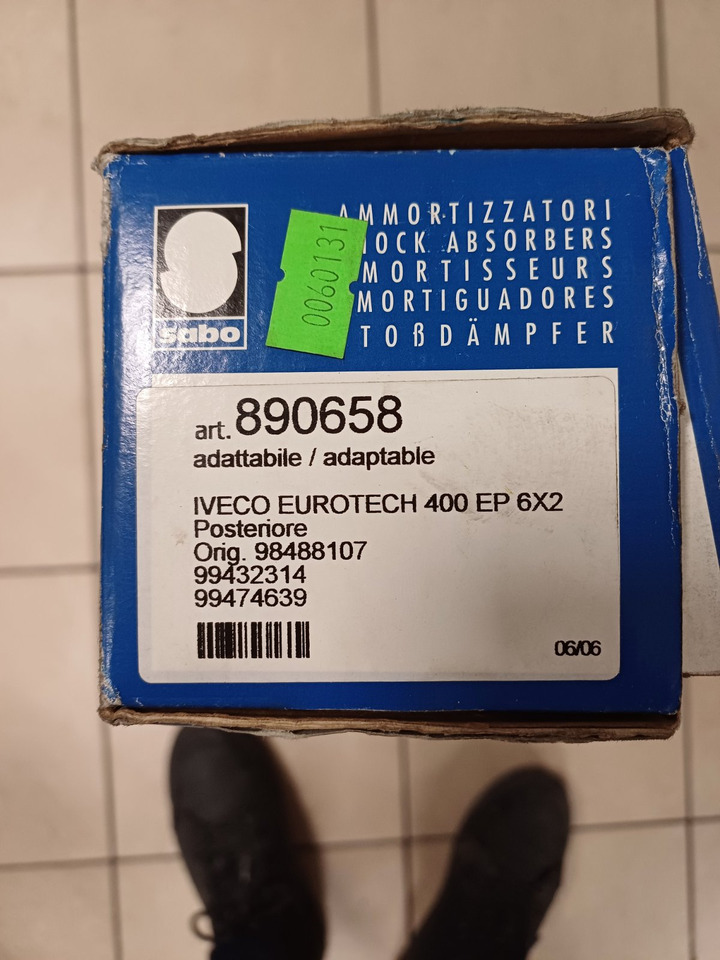 SABO IVECO - Penyerap guncangan: gambar 5 SABO IVECO - Penyerap guncangan: gambar 5