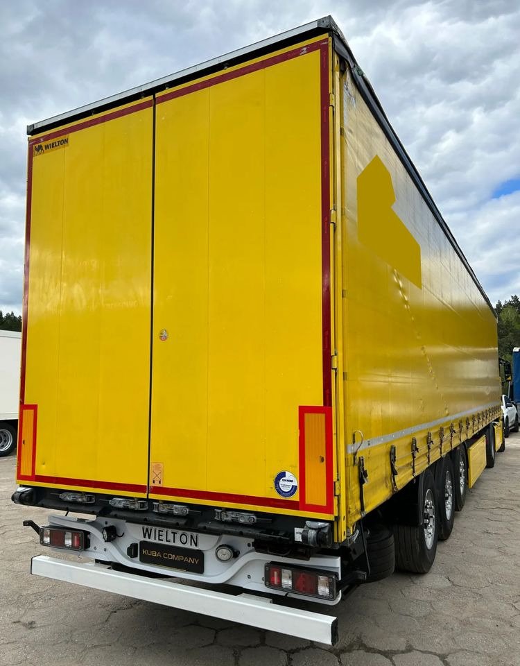 Wielton NS3K FIRANKA / STANDARD / OŚ PODNOSZONA / KOSZ PALETOWY / 2019 ROK !! - Semi-trailer dengan terpal samping: gambar 5 Wielton NS3K FIRANKA / STANDARD / OŚ PODNOSZONA / KOSZ PALETOWY / 2019 ROK !! - Semi-trailer dengan terpal samping: gambar 5