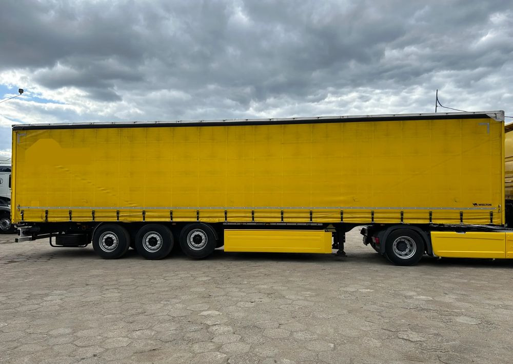 Wielton NS3K FIRANKA / STANDARD / OŚ PODNOSZONA / KOSZ PALETOWY / 2019 ROK !! - Semi-trailer dengan terpal samping: gambar 3 Wielton NS3K FIRANKA / STANDARD / OŚ PODNOSZONA / KOSZ PALETOWY / 2019 ROK !! - Semi-trailer dengan terpal samping: gambar 3