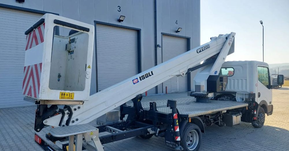 Nissan NT400 CABSTAR podnośnik koszowy ISOLI PT200 - Platform udara yang dipasang di truk: gambar 5 Nissan NT400 CABSTAR podnośnik koszowy ISOLI PT200 - Platform udara yang dipasang di truk: gambar 5