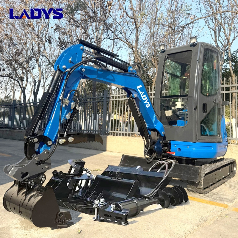 LADYS DY25U Mini Excavator Kubota Euro 5/Epa Engine Mini Excavator For Sale - Ekskavator mini: gambar 1 LADYS DY25U Mini Excavator Kubota Euro 5/Epa Engine Mini Excavator For Sale - Ekskavator mini: gambar 1