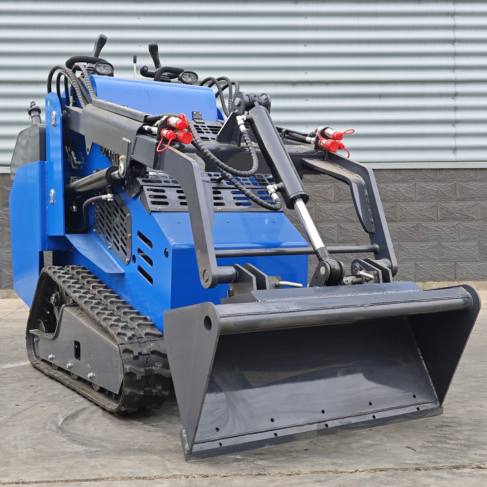 LEZUM Free Shipping Mini Skid Steer Loader Compact Track Electric/Diesel Chinese Mini Skid Steer Loader For Sale With Mini Skid Steer Attachments 4 In 1 Bucket - Skid steer: gambar 1 LEZUM Free Shipping Mini Skid Steer Loader Compact Track Electric/Diesel Chinese Mini Skid Steer Loader For Sale With Mini Skid Steer Attachments 4 In 1 Bucket - Skid steer: gambar 1