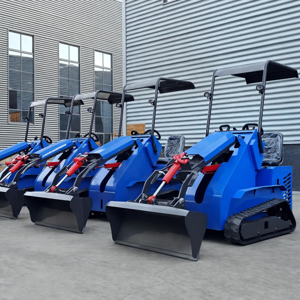 LEZUM Free Shipping Mini Skid Steer Loader Compact Track Electric/Diesel Chinese Mini Skid Steer Loader For Sale With Mini Skid Steer Attachments 4 In 1 Bucket - Skid steer: gambar 5 LEZUM Free Shipping Mini Skid Steer Loader Compact Track Electric/Diesel Chinese Mini Skid Steer Loader For Sale With Mini Skid Steer Attachments 4 In 1 Bucket - Skid steer: gambar 5