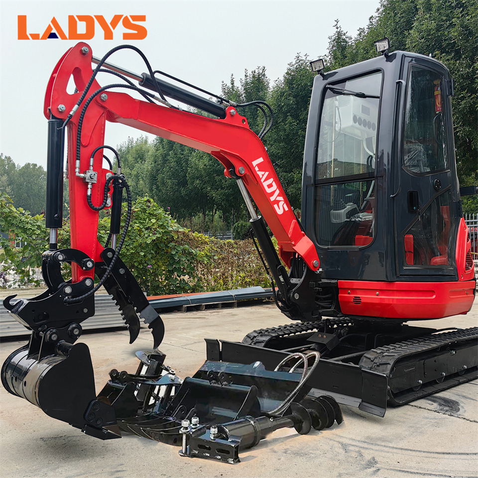 LADYS DY25U Mini Excavator Euro 5/Epa Engine Kubota Mini Excavator For Sale - Ekskavator mini: gambar 1 LADYS DY25U Mini Excavator Euro 5/Epa Engine Kubota Mini Excavator For Sale - Ekskavator mini: gambar 1