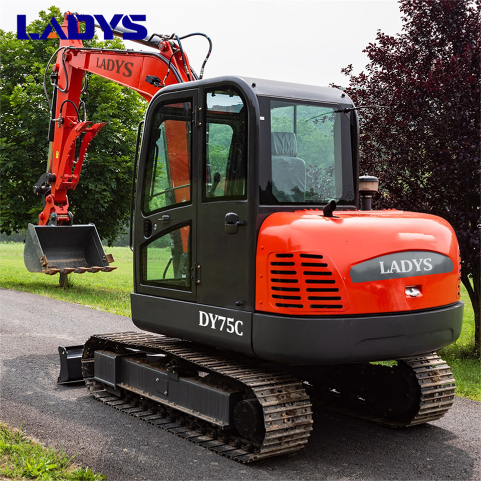 LADYS DY75C Small Excavator Euro 5/Epa Yanmar Engine Small Excavator Crawler Excavator For Sale - Ekskavator perayap: gambar 5 LADYS DY75C Small Excavator Euro 5/Epa Yanmar Engine Small Excavator Crawler Excavator For Sale - Ekskavator perayap: gambar 5