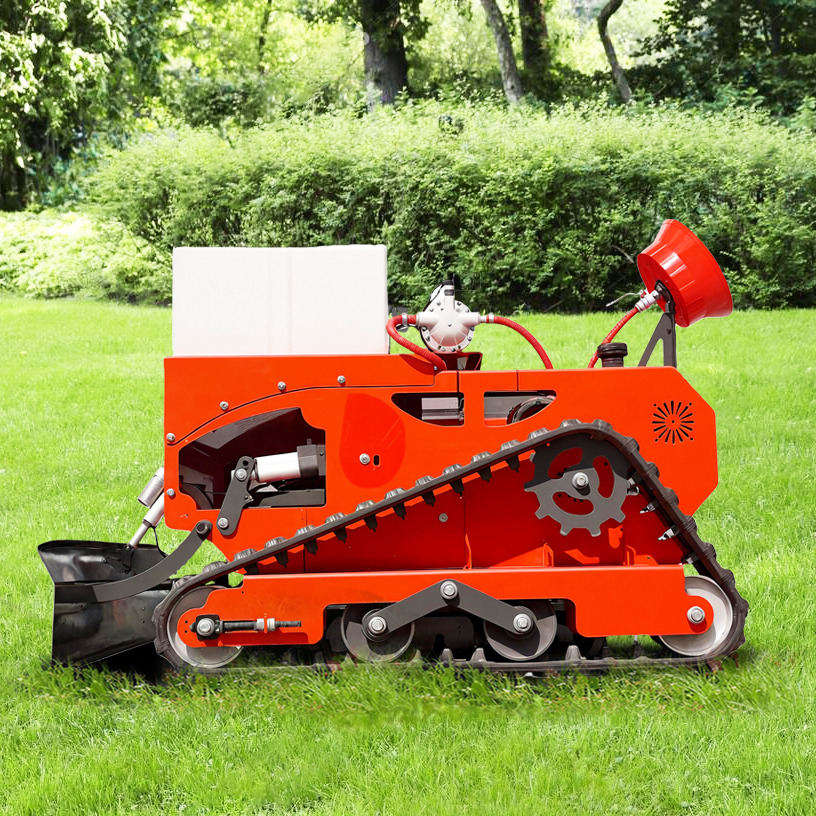 LEZUM LD1000 Electric Remote Control Multi-Function Lawn Mower All-Terrain Agricultural Sprayers Pesticide Spraying Mower Gas Gasoline Track Crawler Lawn Mower - Mesin pemotong rumput: gambar 1 LEZUM LD1000 Electric Remote Control Multi-Function Lawn Mower All-Terrain Agricultural Sprayers Pesticide Spraying Mower Gas Gasoline Track Crawler Lawn Mower - Mesin pemotong rumput: gambar 1