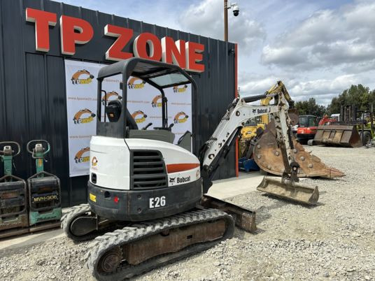 Bobcat E26 Canopy - Ekskavator mini: gambar 3 Bobcat E26 Canopy - Ekskavator mini: gambar 3
